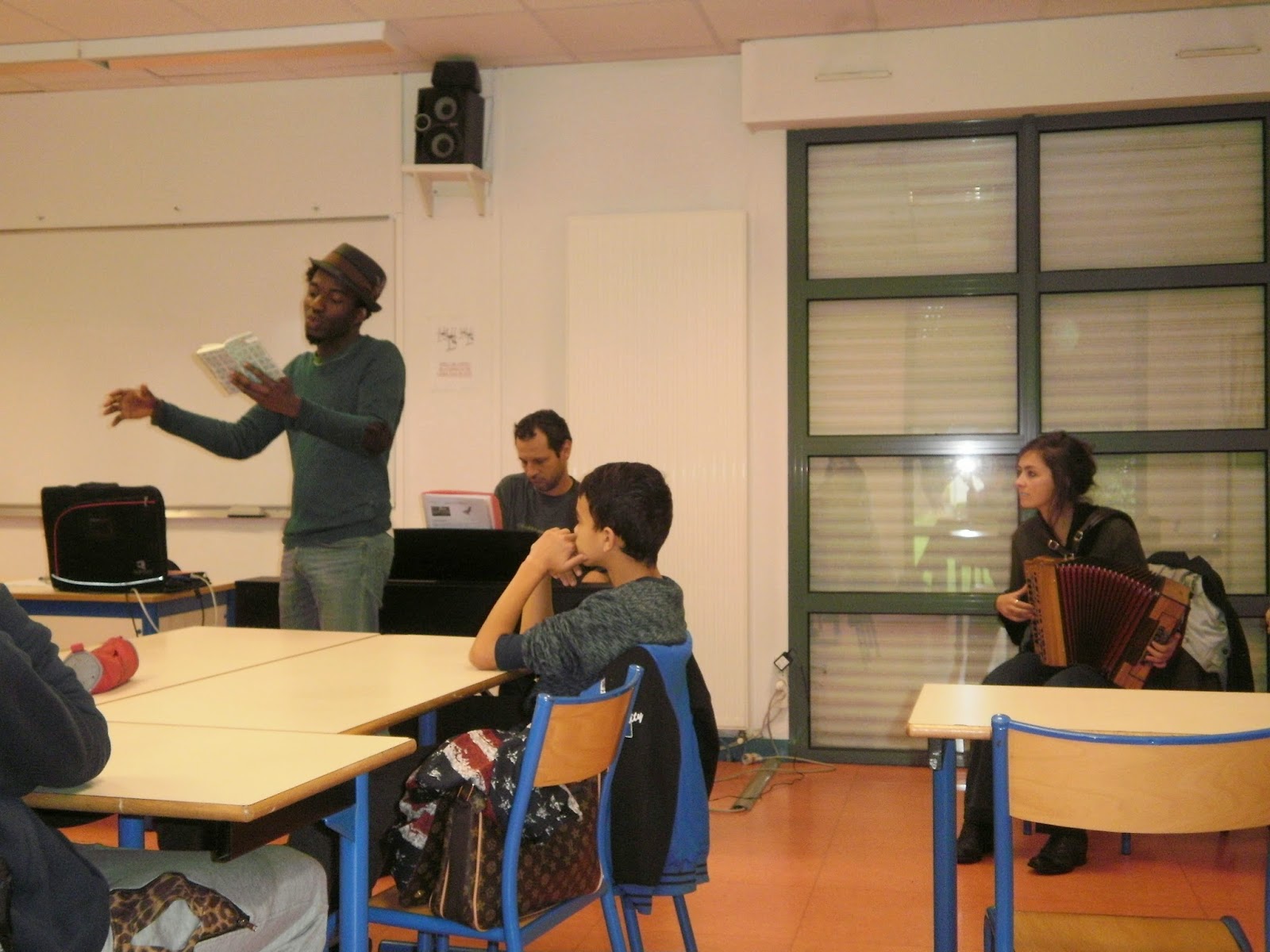 Capitaine Alexandre en lecture 