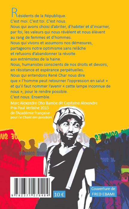 Résidents de la République - Marc Alexandre Oho Bambe - 4eCouv